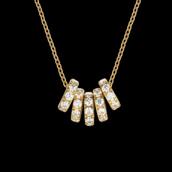 NEW WITH TAGS * Hey Harper * Aurea Circle Necklace - Picture 2 of 6